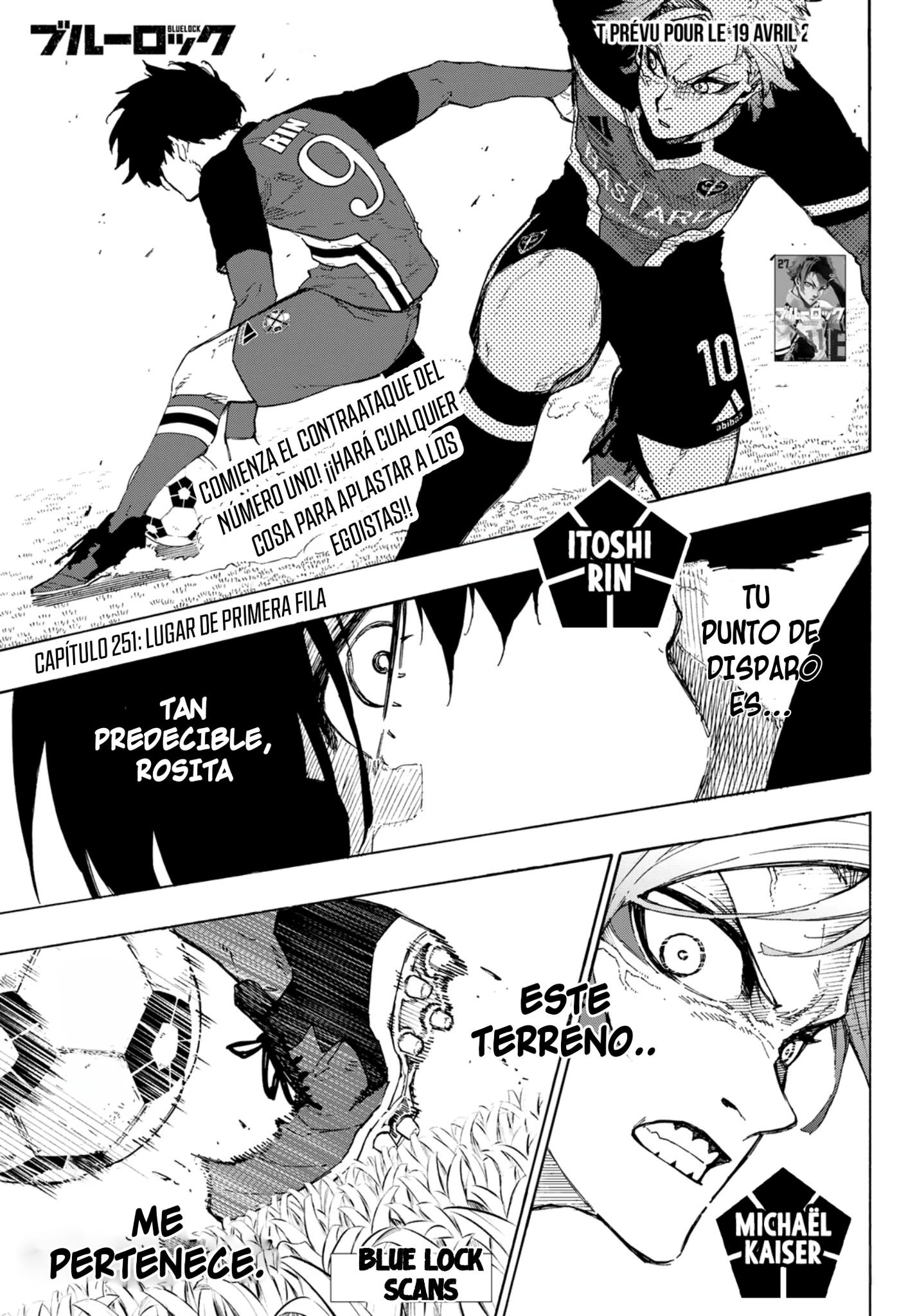 Read Blue Lock manga online español Manga Online