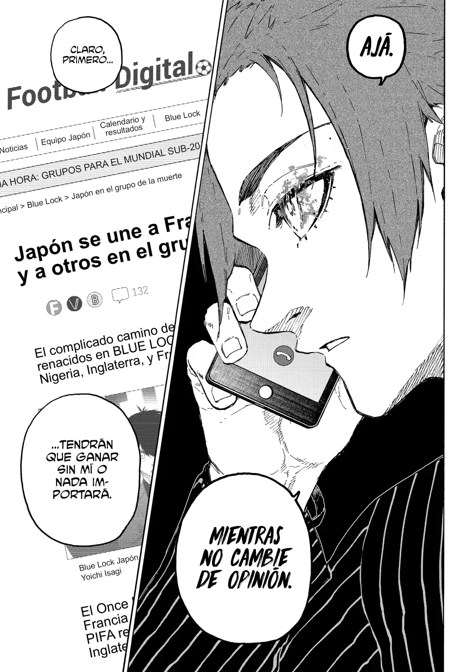 Read Blue Lock manga online español Manga Online