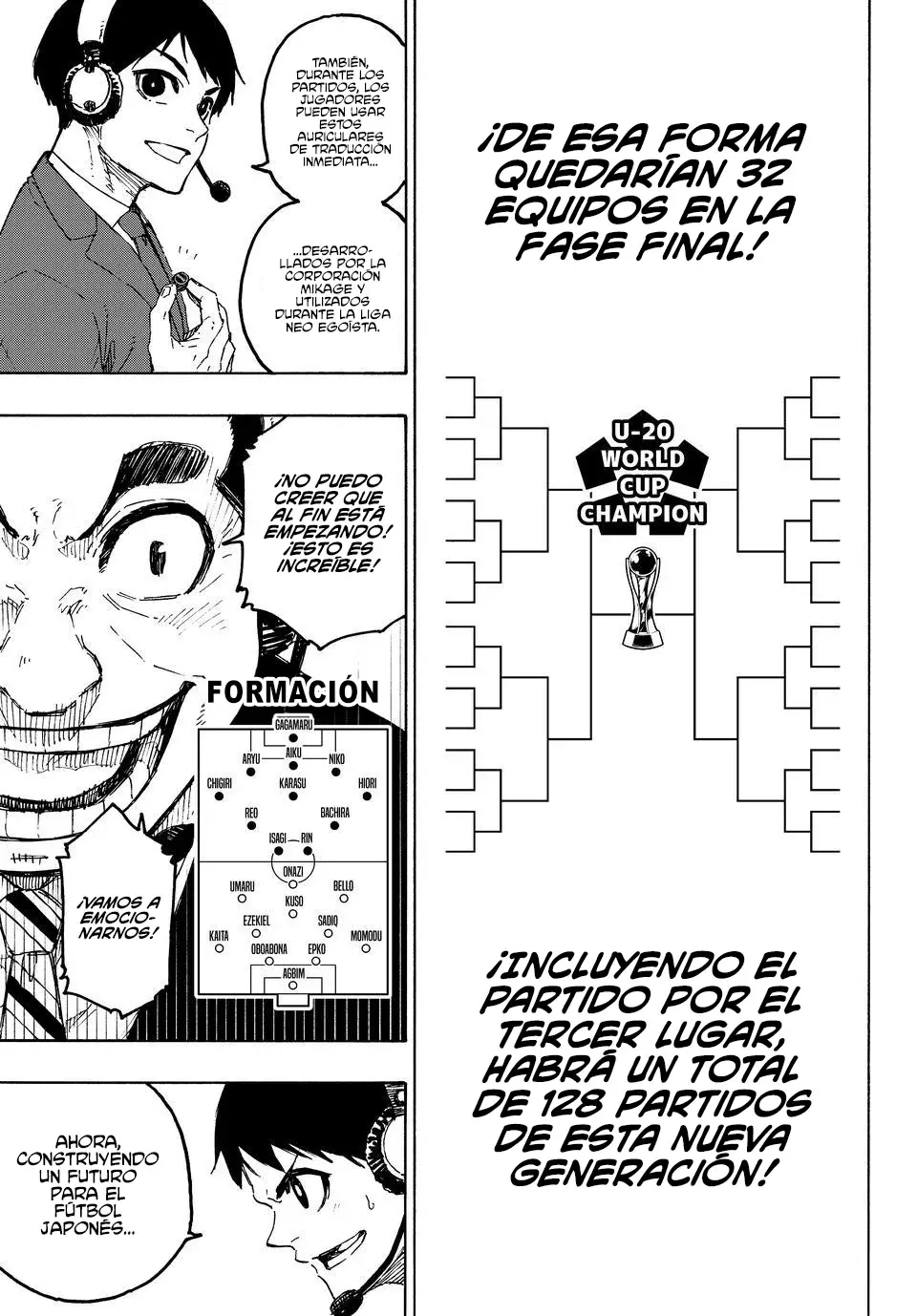 Read Blue Lock manga online español Manga Online