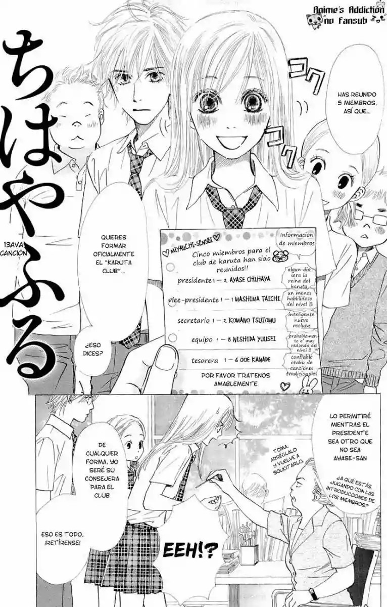 Read Chihayafuru es Manga Online
